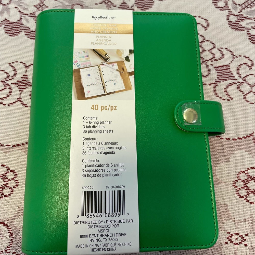 New personal size day planner